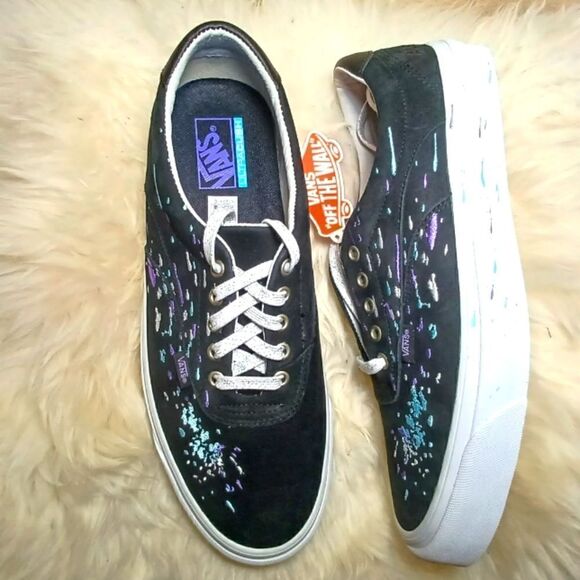 Vans NIB Acer low top embroidered Splatter paint detail - Picture 2 of 7